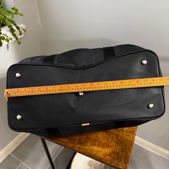 Jon Hart Designs Black Weekender Duffle Bag Suitcase Luggage CFR - Picture 5 of 9